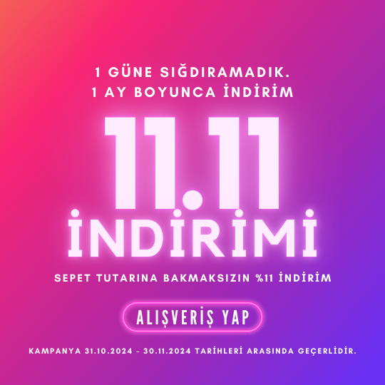 11.11 - Sepette %11 İndirim Kampanyası